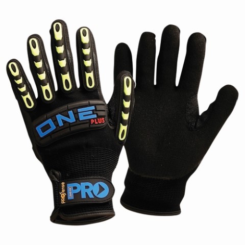 PRO GLOVE ONE + NITRILE RUBBER BACK FOAM / NYLON LINER SIZE 10